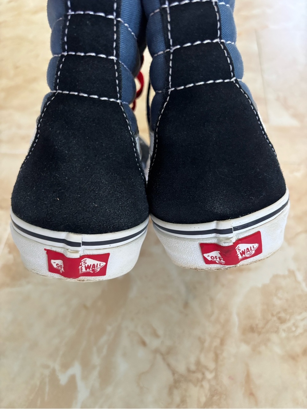 Vans high top shoes men’s 9.5 womens 11 - Picture 2 of 5